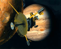 NASA illustration of Galileo spacecraft