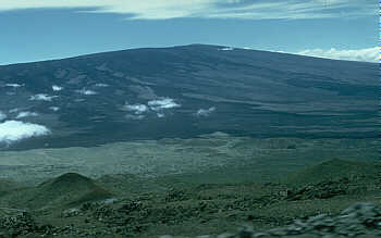 Mauna Loa shield volcano